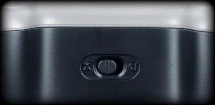 Close up of XInput/DirectInput selector